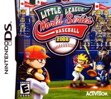 Little League World Series Baseball 2008 (USA) box cover front